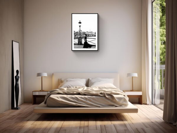 Feminine Wall Art, New Beginnings in Paris Art Print, The Joyful Journey Series - Image 2