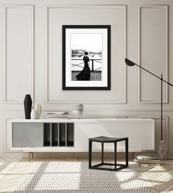 Feminine Wall Art, New Beginnings in Paris Art Print, The Joyful Journey Series - Image 4