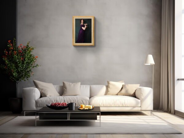 A Spirited Woman Art Print, Regency Portrait inspired wall art - Image 6