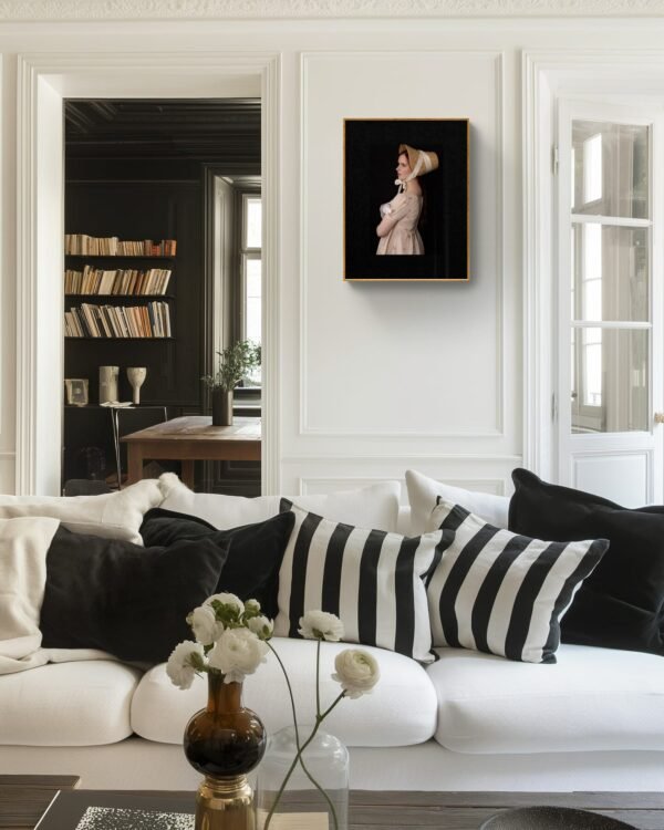 Feminine Wall Art: Regency Portrait