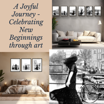 A Joyful Journey - Celebrating New Beginnings through art