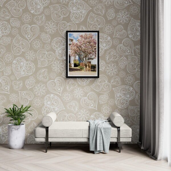 London Blossom Art Print - Pink Magnolia Tree Wall Art - Image 3