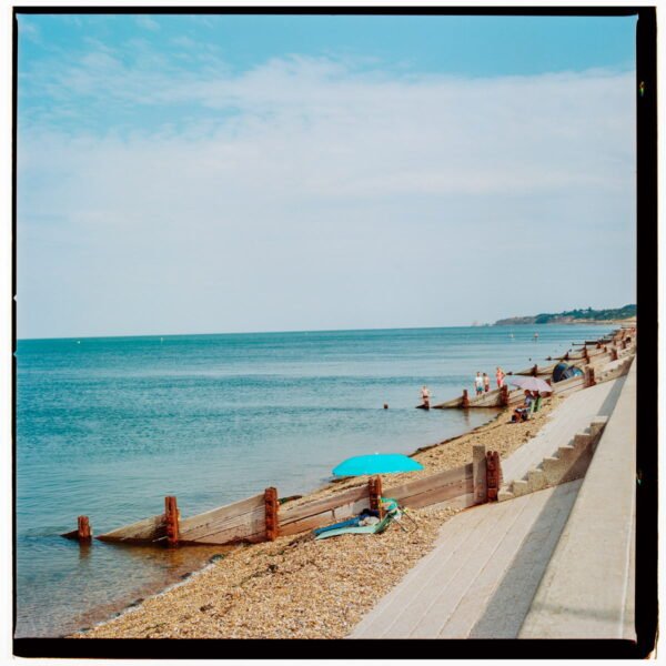 Herne Bay Beach Wall Art, England Seaside Art Print, Coast Wall Art,