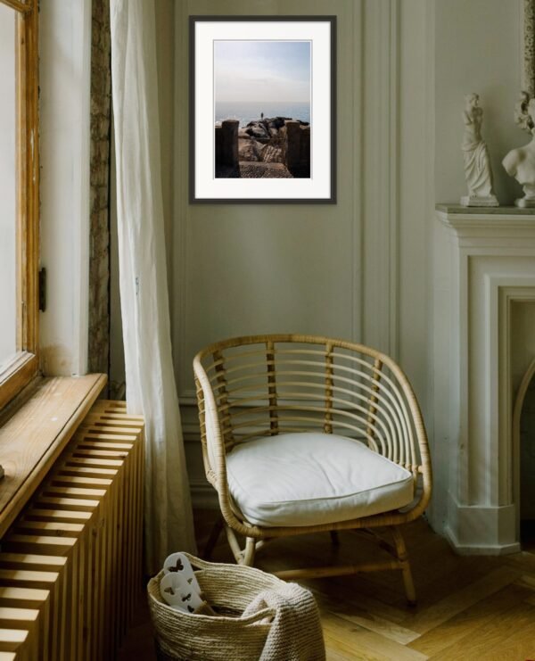 Italy Rock Beach Sunrise Wall Art - Image 3