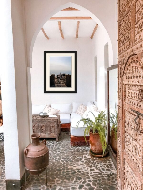 Italy Rock Beach Sunrise Wall Art - Image 2