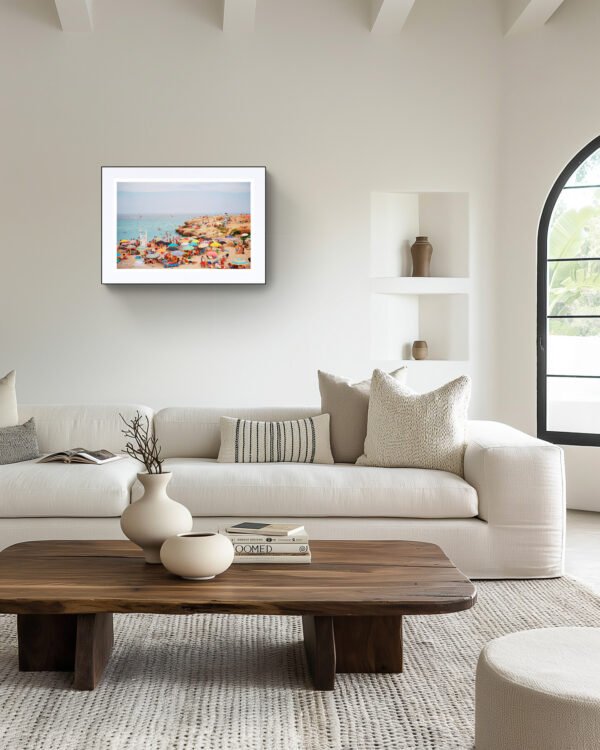 Monopoli Beach Art Print – Archival Quality Film Photography Coastal Wall Art - Image 2