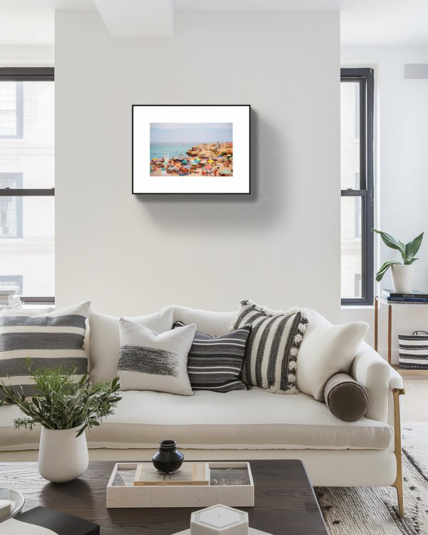 Monopoli Beach Art Print – Archival Quality Film Photography Coastal Wall Art - Image 3