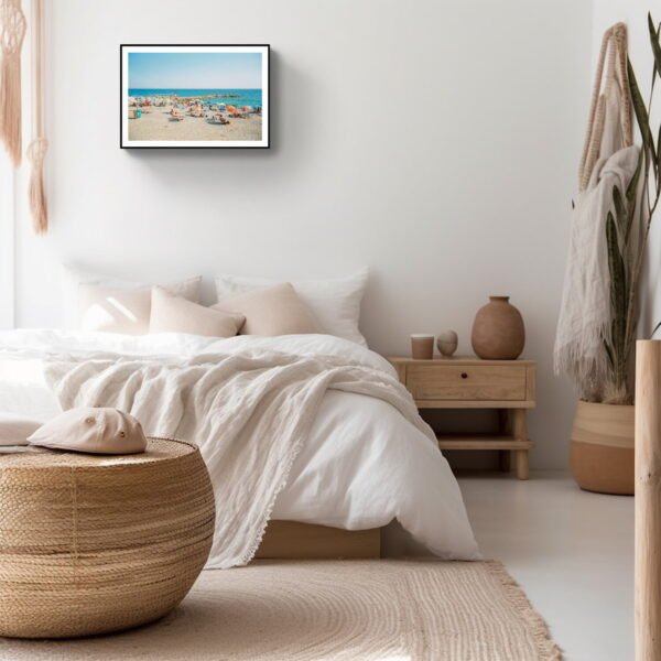 Italian Riviera Beach Wall Art, A Day At the Beach - Image 6