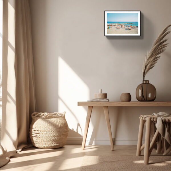 Italian Riviera Beach Wall Art, A Day At the Beach - Image 7