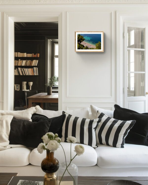 Plage des Marinières Fine Art Print | Eco-Friendly Museum Quality Giclée | Villefranche-sur-Mer French Riviera Beach Wall Art (Copy) - Image 6