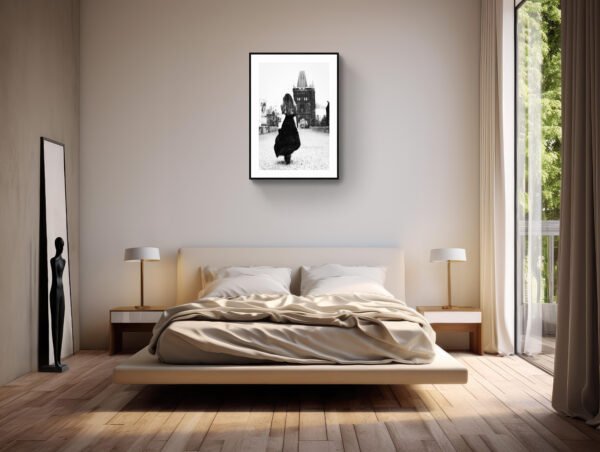 Feminine Wall Art | New Beginnings in Prague - Art Print | Joyful Journey Series - Image 2
