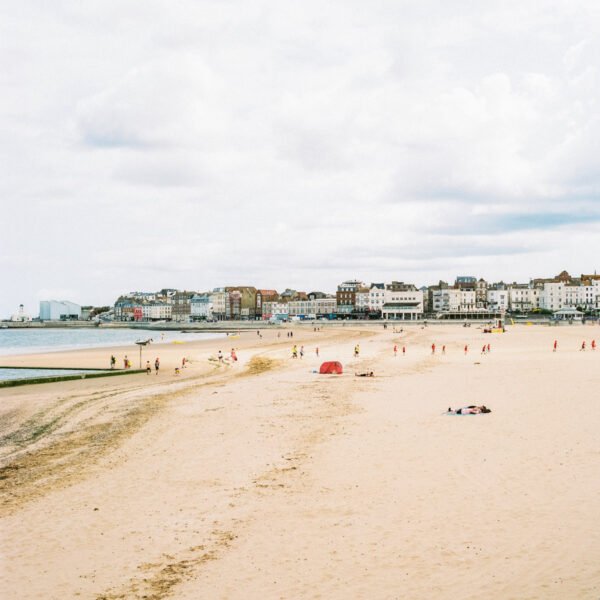 Margate England Beach Wall Art Print | Vintage English Seaside Decor
