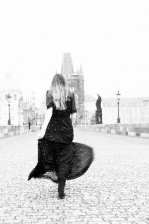 eminine Wall Art | New Beginnings in Prague - Art Print | Joyful Journey Series