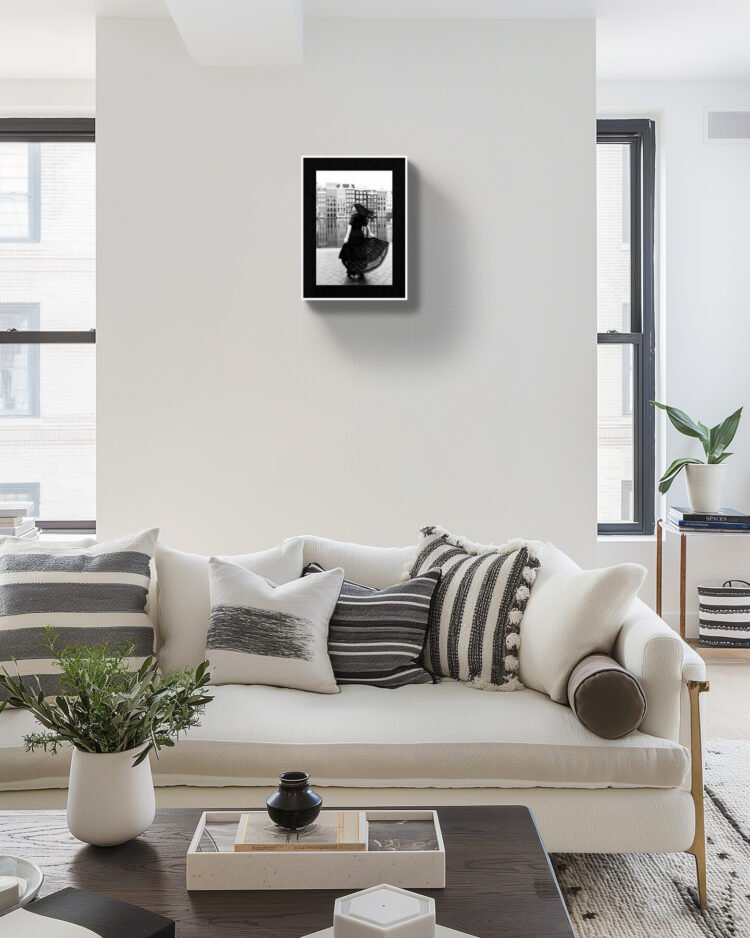 Amsterdam Boho Wall Art, New Beginnings in Amsterdam, Feminine Wall Art 12x18 inches print