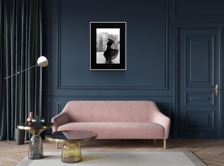 Amsterdam Boho Wall Art, New Beginnings in Amsterdam, Feminine Wall Art 20x30 inches