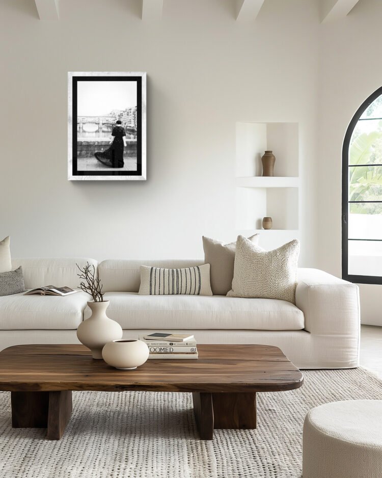 Feminine Wall Art, Images of New Beginning in Florence, Italy Art Print