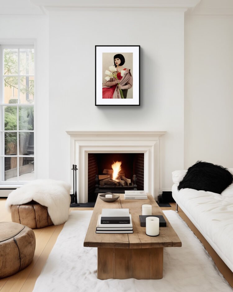 Isabella Duncan Free-Spirit Fine Art Portrait – Celebrating a Rebel Icon Wall Art, Giclée Print 20x30 inches