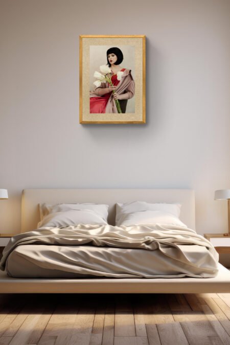 Isabella Duncan Free-Spirit Fine Art Portrait – Celebrating a Rebel Icon Wall Art, Giclée Print 24x36 inches