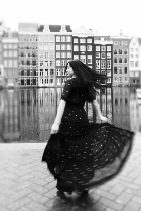 Amsterdam Boho Wall Art, New Beginnings in Amsterdam, Feminine Wall Art