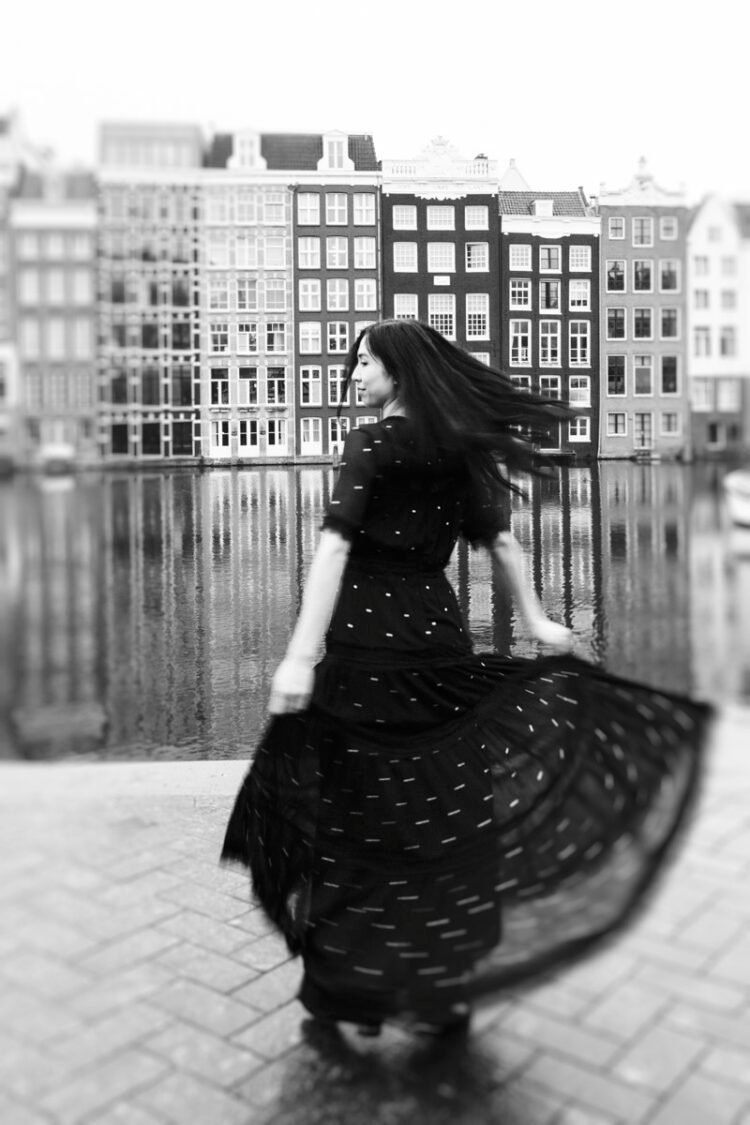 Amsterdam Boho Wall Art, New Beginnings in Amsterdam, Feminine Wall Art