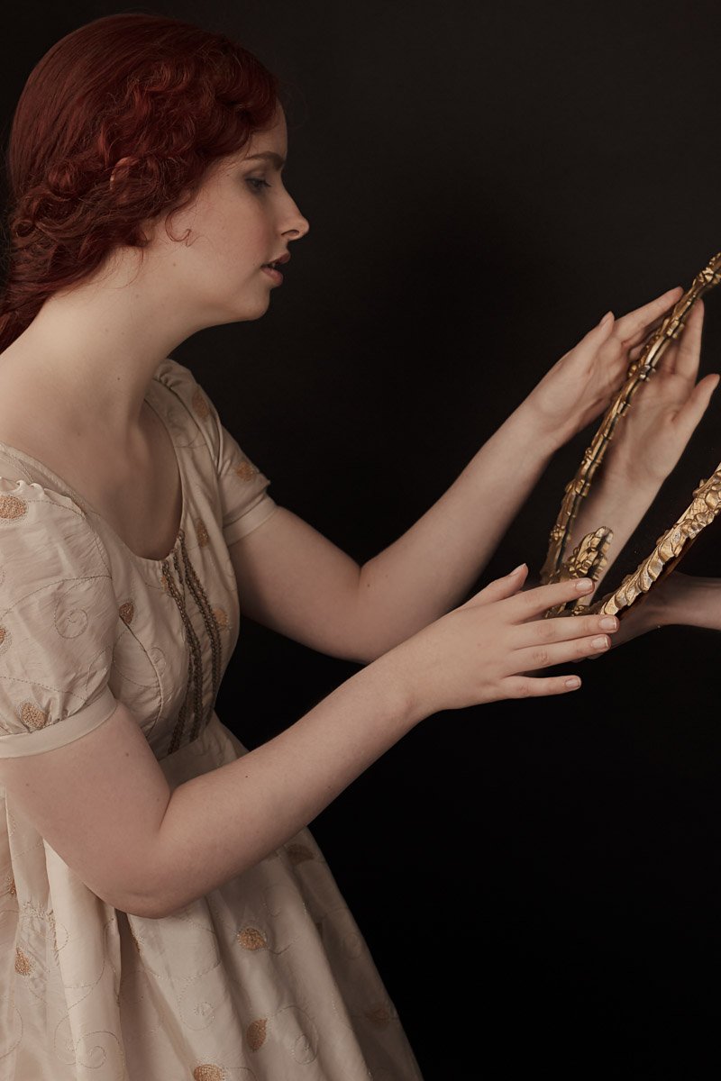 Portrait of A Young Rebel Contemplating Herself