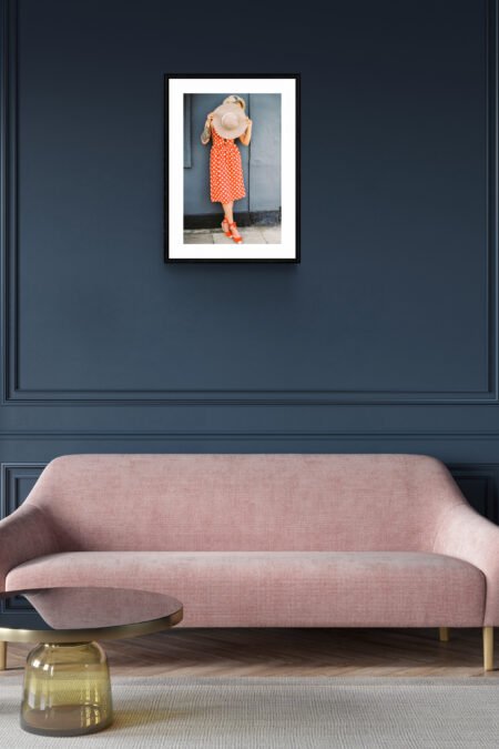 The Girl with the Summer 16x24 inches print