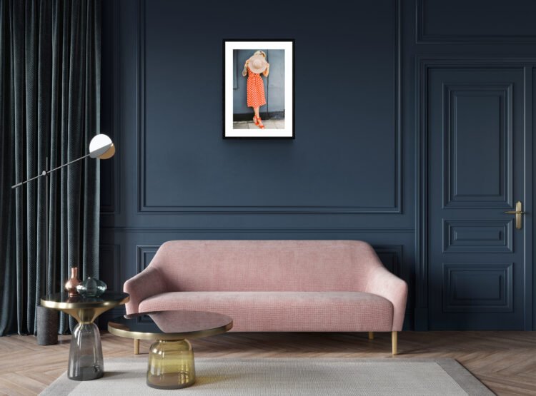 The Girl with the Summer 16x24 inches print