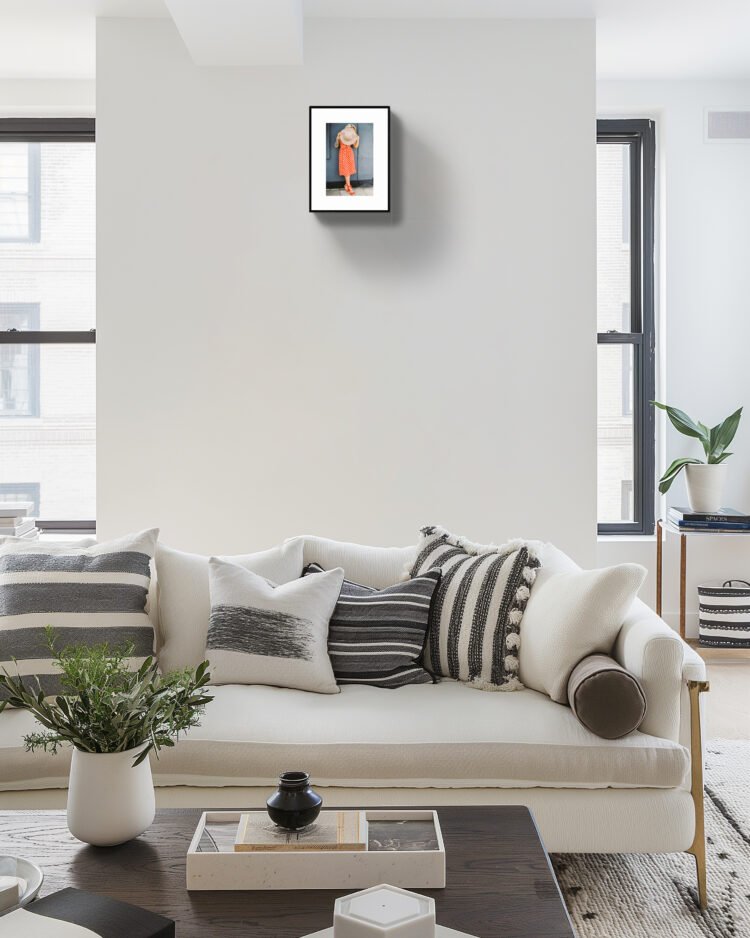 The Girl with the Summer 8x12 inches print