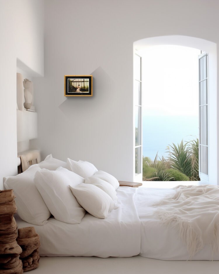 Sleeping Beauty Portrait, Fine art print - Romantic Wall Art 12x18 inches