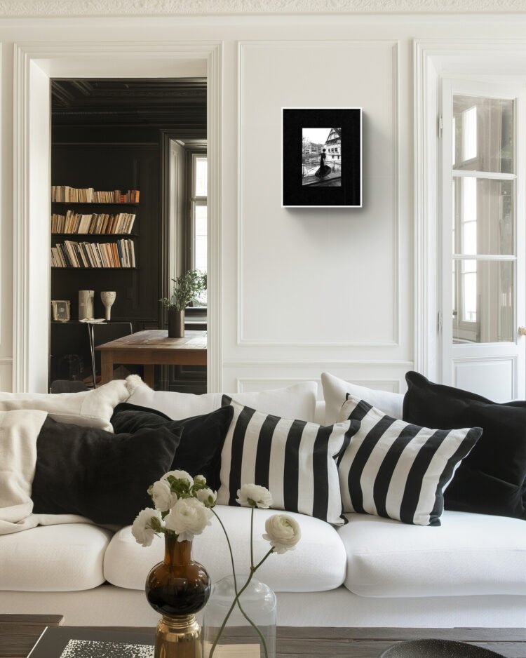 New Beginnings in Strasbourg Art Print | Feminine Wall Art | The Joyful Journey Series 8x12 inches print