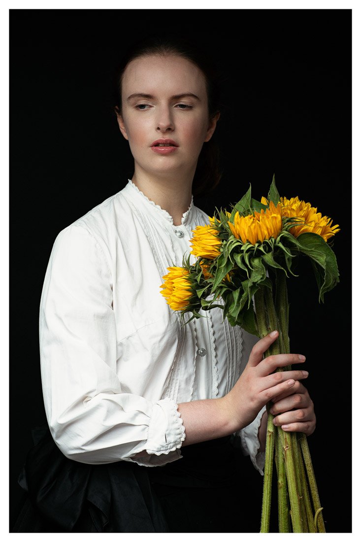 The Victorian School Teacher Portrait, A Woman in Quiet Rebellion, Giclée Fine Art Print