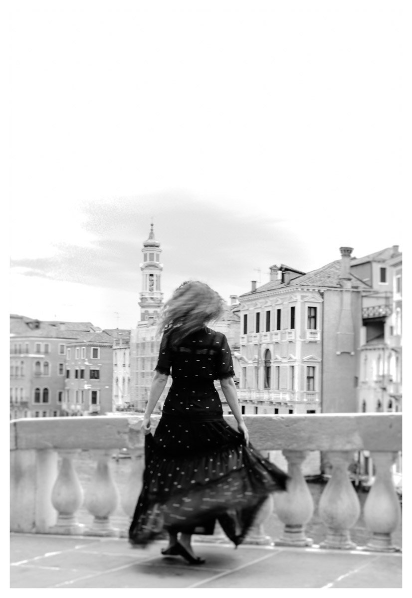 Venice Wall Art, Dancing on the Rialto Bridge, Image of New Beginnings