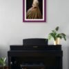 Feminine Wall Art: Rebel with a Stance Young Woman, Renaissance Insppired Portrait, Fine Art Photography 16x24 inches print